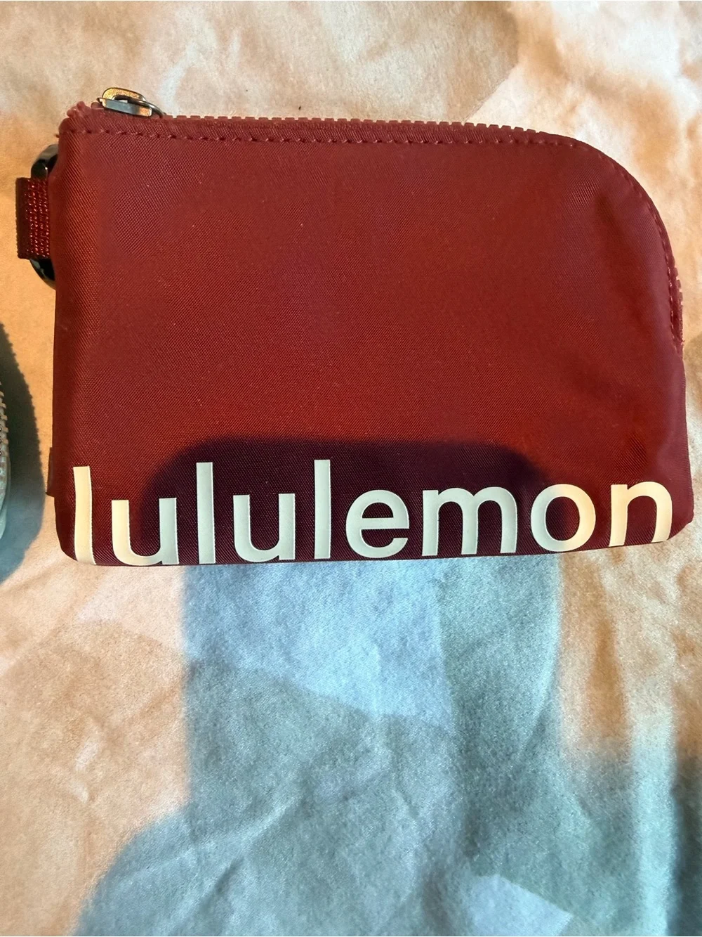 lululemon athletica set of mini pouches cardholders NWOT